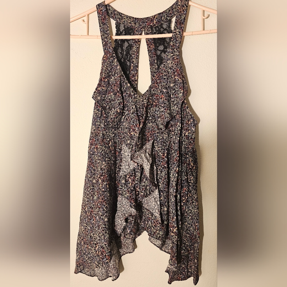 NWT BCBGeneration Sleeveless Multicolor Top, Women's Size Small